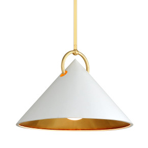 Pendants Metal Shade by Corbett Lighting ( 68 | 290-41-GL/SWH Charm ) 