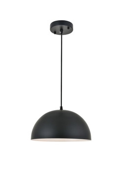 Pendants Metal Shade by Elegant Lighting ( 173 | LD4022D12BK Forte ) 