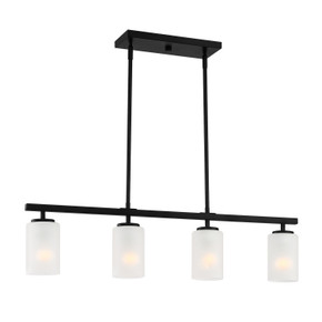 Linear/Island 4 Light + by Designers Fountain ( 43 | D239M-IS-MB Carmine ) 