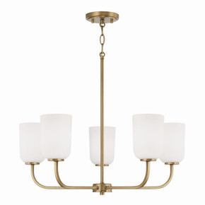 Mid. Chandeliers Glass Up by Capital Lighting ( 65 | 448851AD-542 Lawson ) 