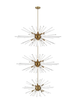 Large Chandeliers Starburst by Elegant Lighting ( 173 | 2502G46L3SG Sienna ) 