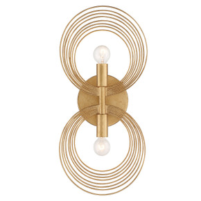 Sconces Double Candle by Crystorama ( 60 | DOR-B7722-RG Doral ) 