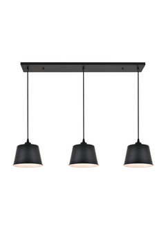 Linear/Island 3 Light Bar by Elegant Lighting ( 173 | LD4057D40BK Nota ) 