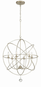 Mid. Chandeliers Sphere by Crystorama ( 60 | 9228-OS Solaris ) 