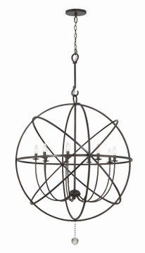 Foyer/Hall Lanterns Open Frame by Crystorama ( 60 | 9229-EB Solaris ) 
