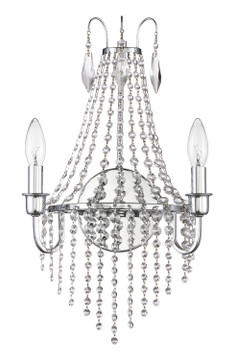 Sconces Double Candle by Designers Fountain ( 43 | 95302-CH Maisie ) 