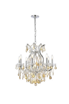 Mid. Chandeliers Candle by Elegant Lighting ( 173 | 2800D26C-GT/RC Maria Theresa ) 