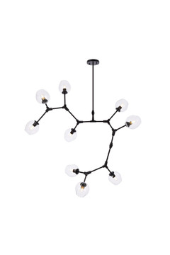 Large Chandeliers Glass Shade by Elegant Lighting ( 173 | 1712G79BK Cavoli ) 