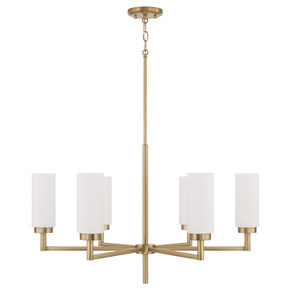 Mid. Chandeliers Glass Up by Capital Lighting ( 65 | 451761AD Alyssa ) 