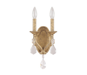 Sconces Double Candle by Capital Lighting ( 65 | 1617AG-CR Blakely ) 