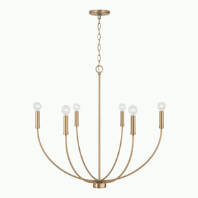 Mid. Chandeliers Candle by Capital Lighting ( 65 | 452161AD Ansley ) 