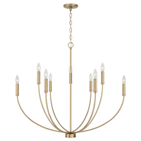 Large Chandeliers Candle by Capital Lighting ( 65 | 452191AD Ansley ) 