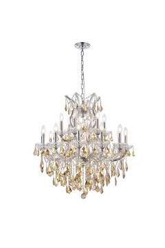 Mid. Chandeliers Candle by Elegant Lighting ( 173 | 2800D30C-GT/RC Maria Theresa ) 