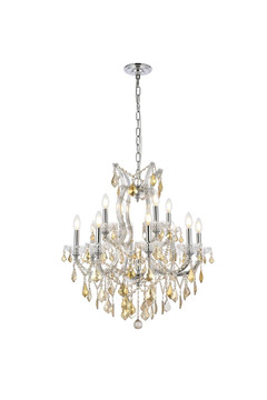 Mid. Chandeliers Candle by Elegant Lighting ( 173 | 2800D30GT-GT/RC Maria Theresa ) 