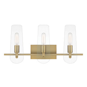 Bathroom Fixtures Three Lights by Designers Fountain ( 43 | D256M-3B-BG Bergen Beach ) 