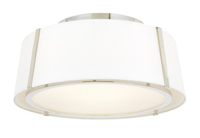Semi-Flush Mts. Bowl Style by Crystorama ( 60 | FUL-905-PN Fulton ) 
