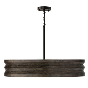 Mid. Chandeliers Drum Shade by Capital Lighting ( 65 | 454041EB Dunn ) 