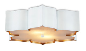 Flush Mounts Metal Shade by Currey and Company ( 142 | 9999-0059 Grand Lotus Collection ) 