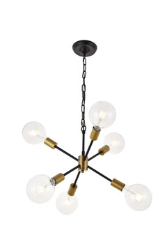 Pendants Starburst by Elegant Lighting ( 173 | LD5033D16BRB Nolan ) 