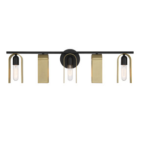 Bathroom Fixtures Five+Lights by Designers Fountain ( 43 | D263M-5B-MB U Turn ) 