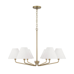 Mid. Chandeliers Candle by Capital Lighting ( 65 | 456661AD-714 Chadwick ) 