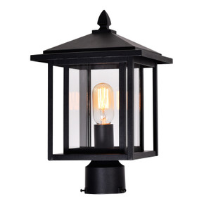 Exterior Post/Pier Head by CWI Lighting ( 401 | 0417PT9-1-101 Crawford ) 