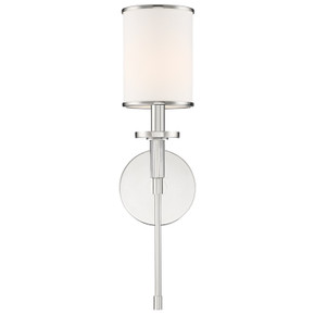 Sconces Single Candle by Crystorama ( 60 | HAT-471-PN Hatfield ) 
