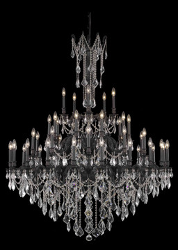 Large Chandeliers Candle by Elegant Lighting ( 173 | 9245G54DB/RC Rosalia ) 