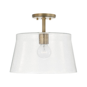 Semi-Flush Mts. Drum Shade by Capital Lighting ( 65 | 246911AD Baker ) 