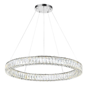 Large Chandeliers Glass Shade by CWI Lighting ( 401 | 1044P32-601-R-1C Madeline ) 
