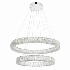 Large Chandeliers Glass Shade by CWI Lighting ( 401 | 1044P32-601-R-2C-B Madeline ) 