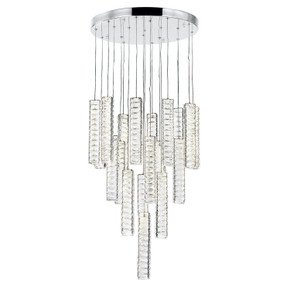 Large Chandeliers Glass Shade by CWI Lighting ( 401 | 1046P20-19-601 Celina ) 