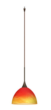 Multi-Systems Low Voltage Pendants by Besa ( 74 | XP-4679SL-BR Brella ) 