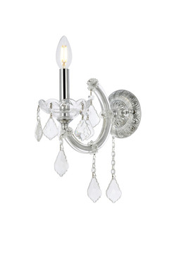 Sconces Single Candle by Elegant Lighting ( 173 | 2800W1C/RC Maria Theresa ) 