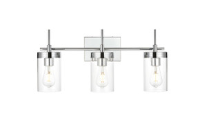 Bathroom Fixtures Three Lights by Elegant Lighting ( 173 | LD7319W24CH Benny ) 