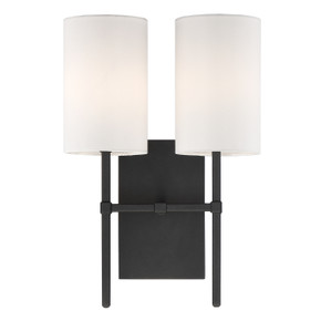 Sconces Double Candle by Crystorama ( 60 | VER-242-BF Veronica ) 