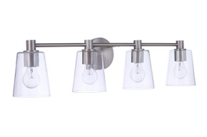 Bathroom Fixtures Four Lights by Craftmade ( 46 | 12633BNK4 Emilio ) 