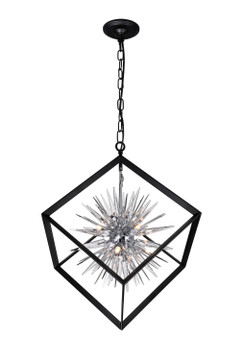 Mid. Chandeliers Starburst by CWI Lighting ( 401 | 1178P22-6-601 Starburst ) 