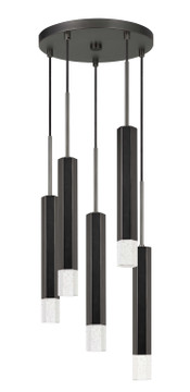 Pendants Multi-port/Cascade by Cal Lighting ( 225 | FX-3723-5P-GM Led Pendant ) 