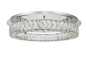 Flush Mounts Glass Down by Elegant Lighting ( 173 | 3503F26C Monroe ) 