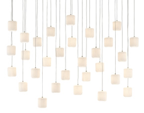 Large Chandeliers Glass Shade by Currey and Company ( 142 | 9000-0714 Dove Collection ) 