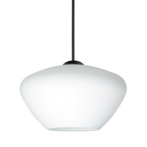 Mini Pendants Glass Down by Besa ( 74 | X-541007-LED-BK Besa Peri Pendant ) 