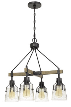 Mid. Chandeliers Glass Down by Cal Lighting ( 225 | FX-3735-4 Aosta ) 