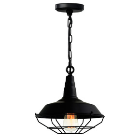 Pendants Metal Shade by CWI Lighting ( 401 | 9611P11-1-101 Morgan ) 