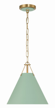 Pendants Metal Shade by Crystorama ( 60 | XAV-B8301-VG-GR Xavier ) 
