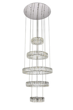 Large Chandeliers Ring/Halo by Elegant Lighting ( 173 | 3503G5LC Monroe ) 