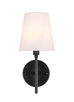 Sconces Single Candle by Elegant Lighting ( 173 | LD6183BK Cason ) 