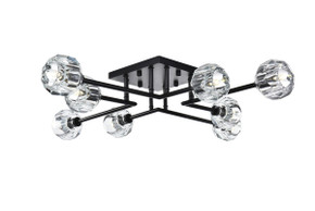 Flush Mounts Multi-Port/Cluster by Elegant Lighting ( 173 | 3505F31BK Eren ) 