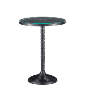 Furniture Accent Tables by Currey and Company ( 142 | 4000-0202 Erno Black Accent Table ) 