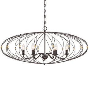 Foyer/Hall Lanterns Open Frame by Crystorama ( 60 | ZUC-A9036-EB-GA Zucca ) 